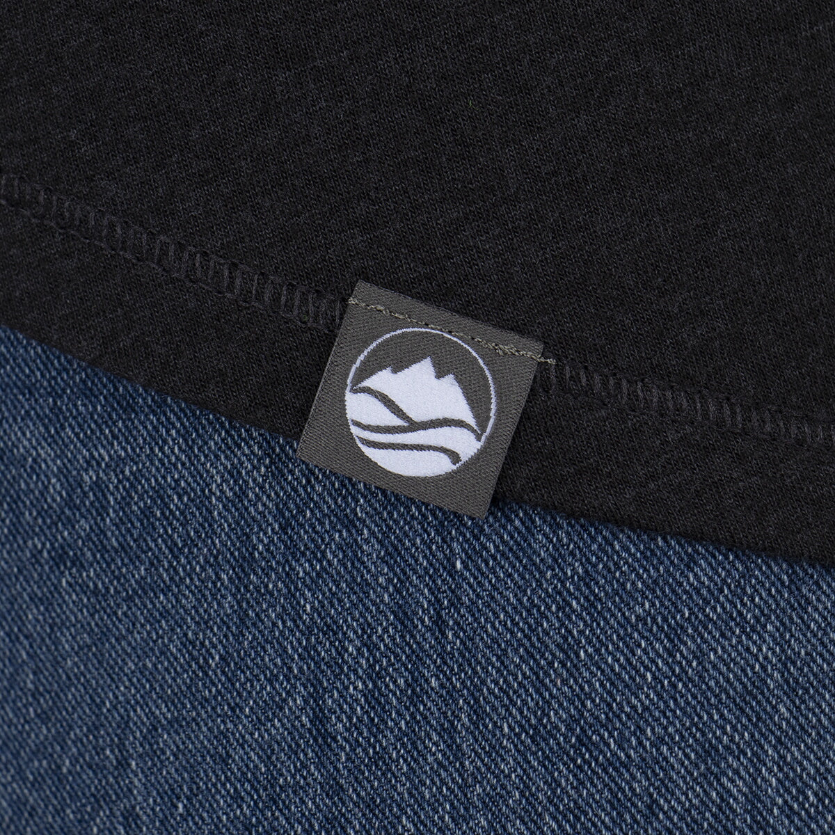 Perfect Long Sleeve Tunic - Black Frost