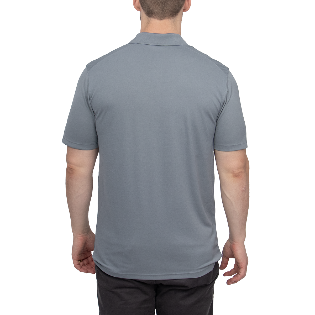 Nike Dri-Fit Micro Polo- Cool Grey