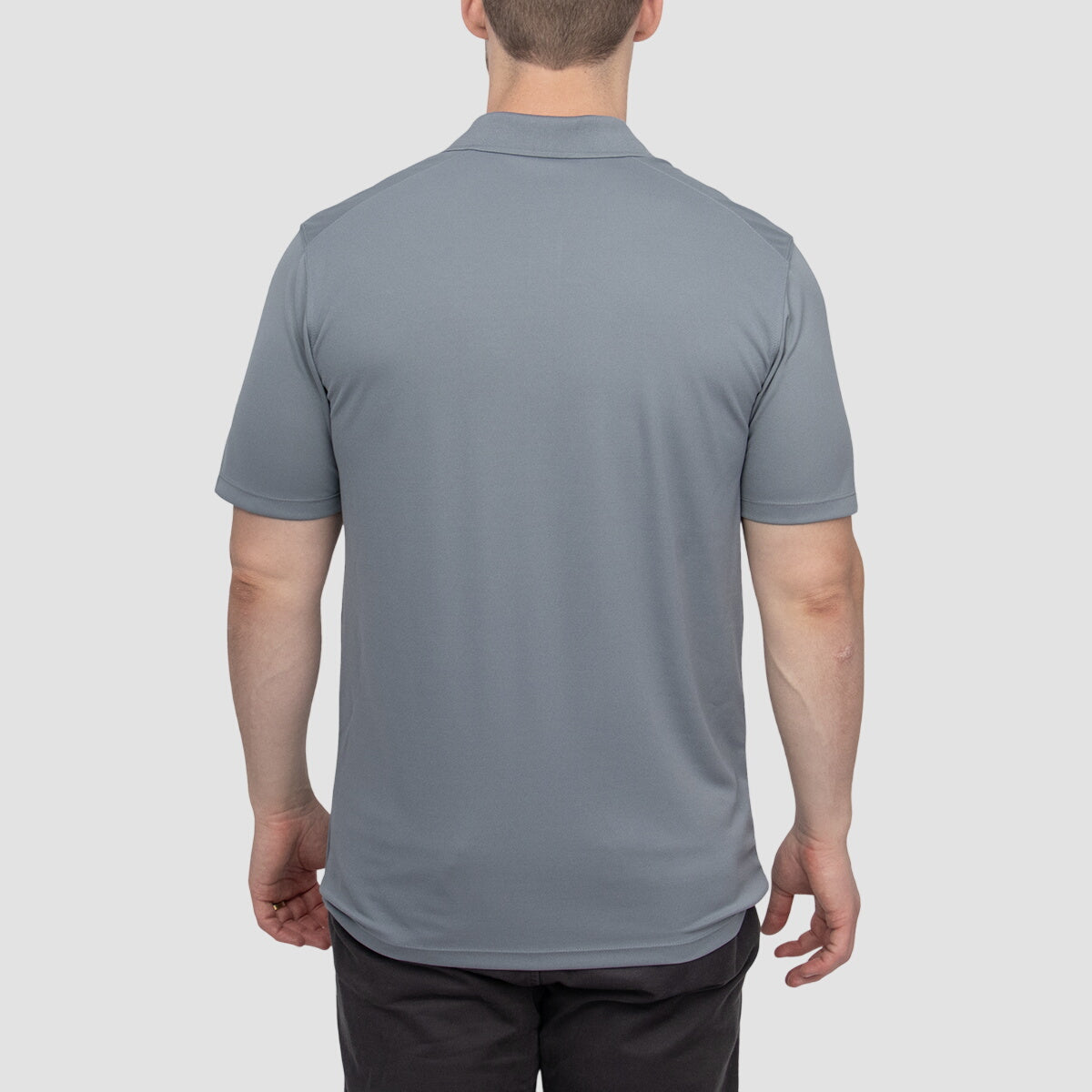 Nike Dri-Fit Micro Polo- Cool Grey