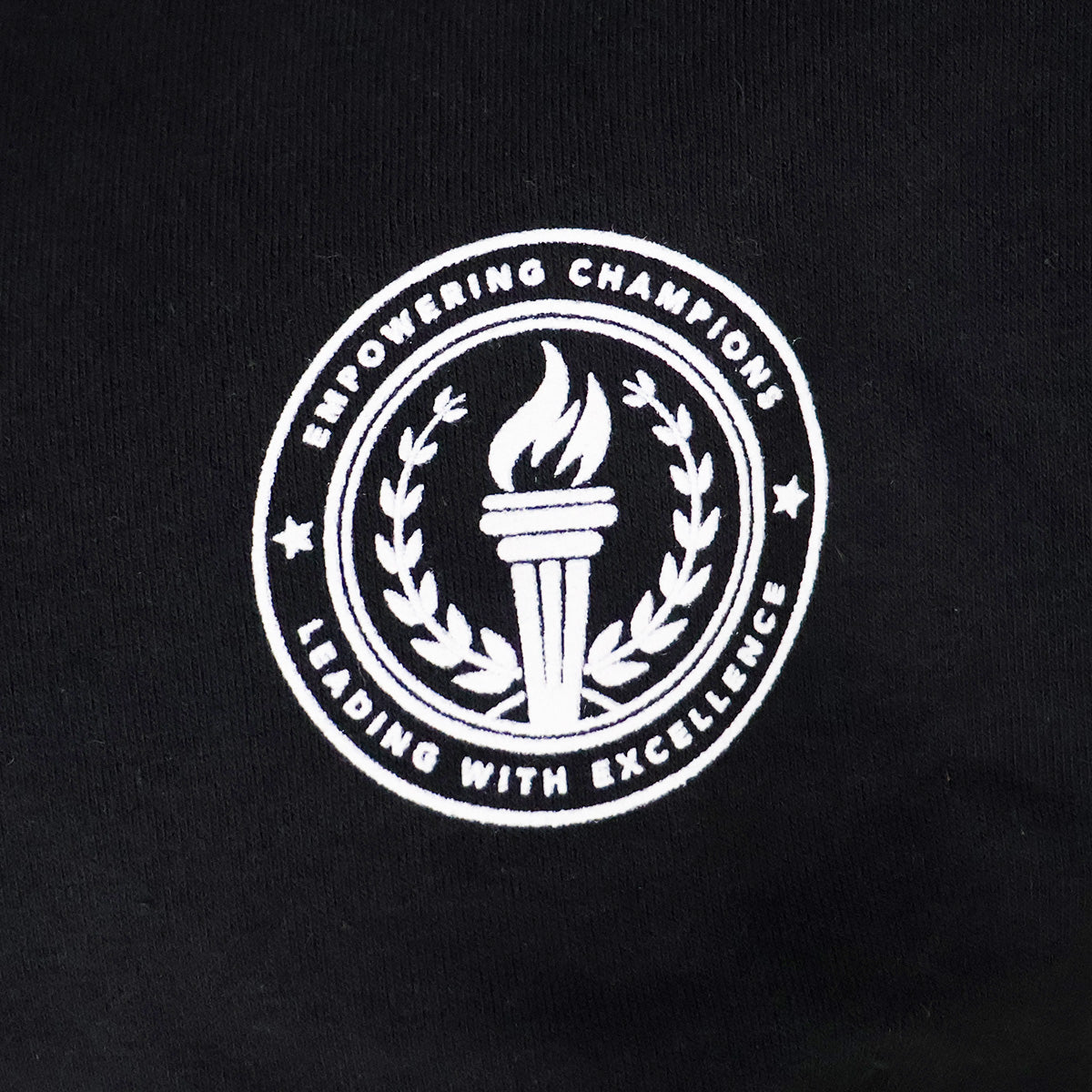 Black Unisex Quarter-Zip Sweatshirt
