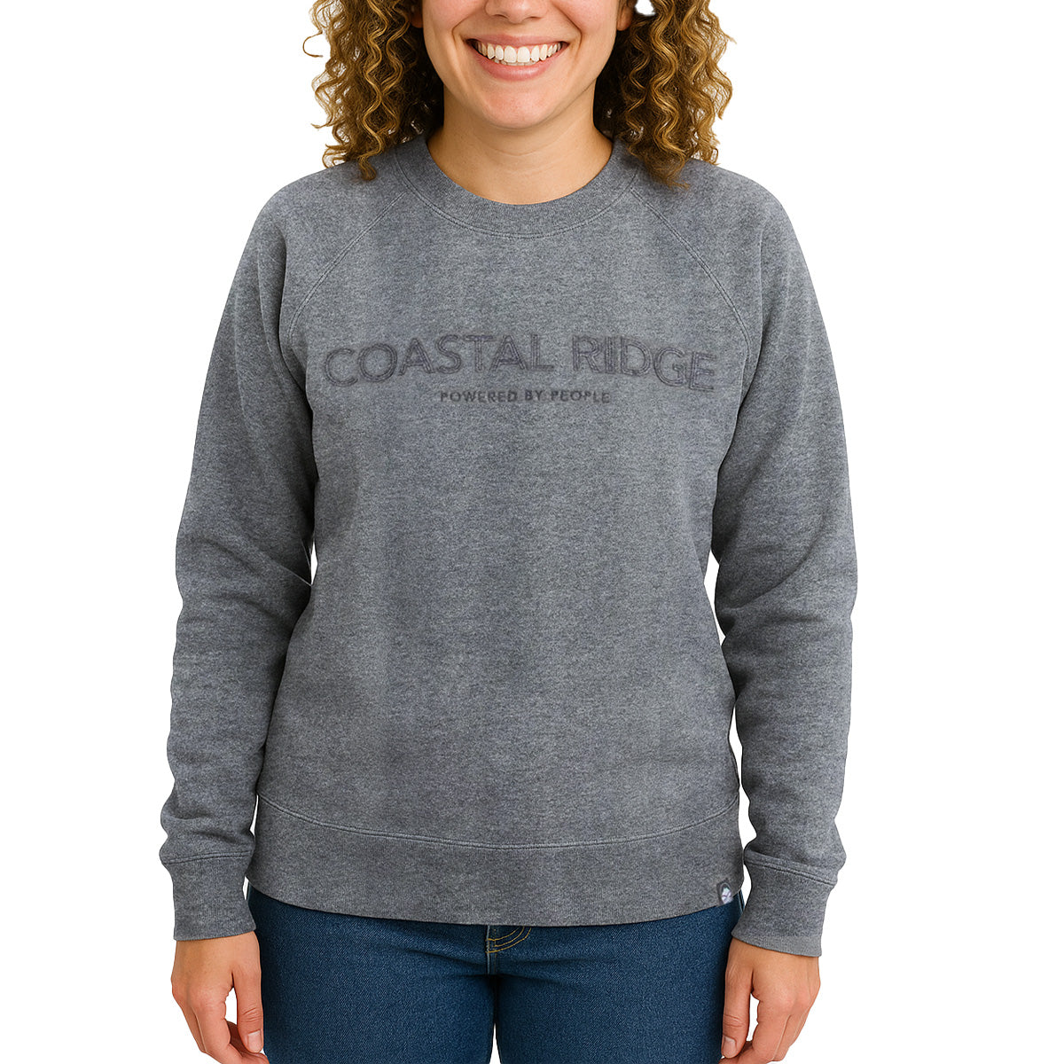 Raglan Crewneck Sweatshirt - Nickel