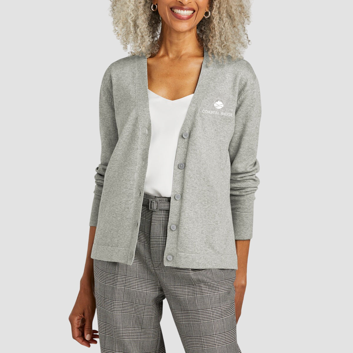 Brooks Brothers Women's Cotton Stretch Cardigan Sweater – Coastal