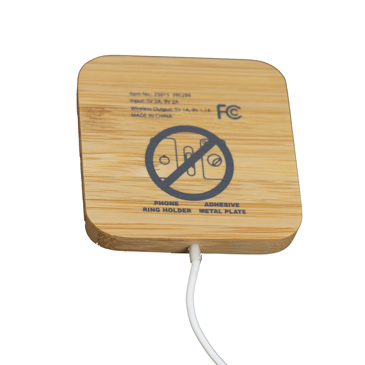 Bamboo Wireless Charger
