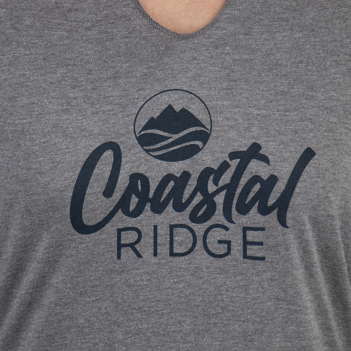 Long Sleeve Hooded Tee - Grey