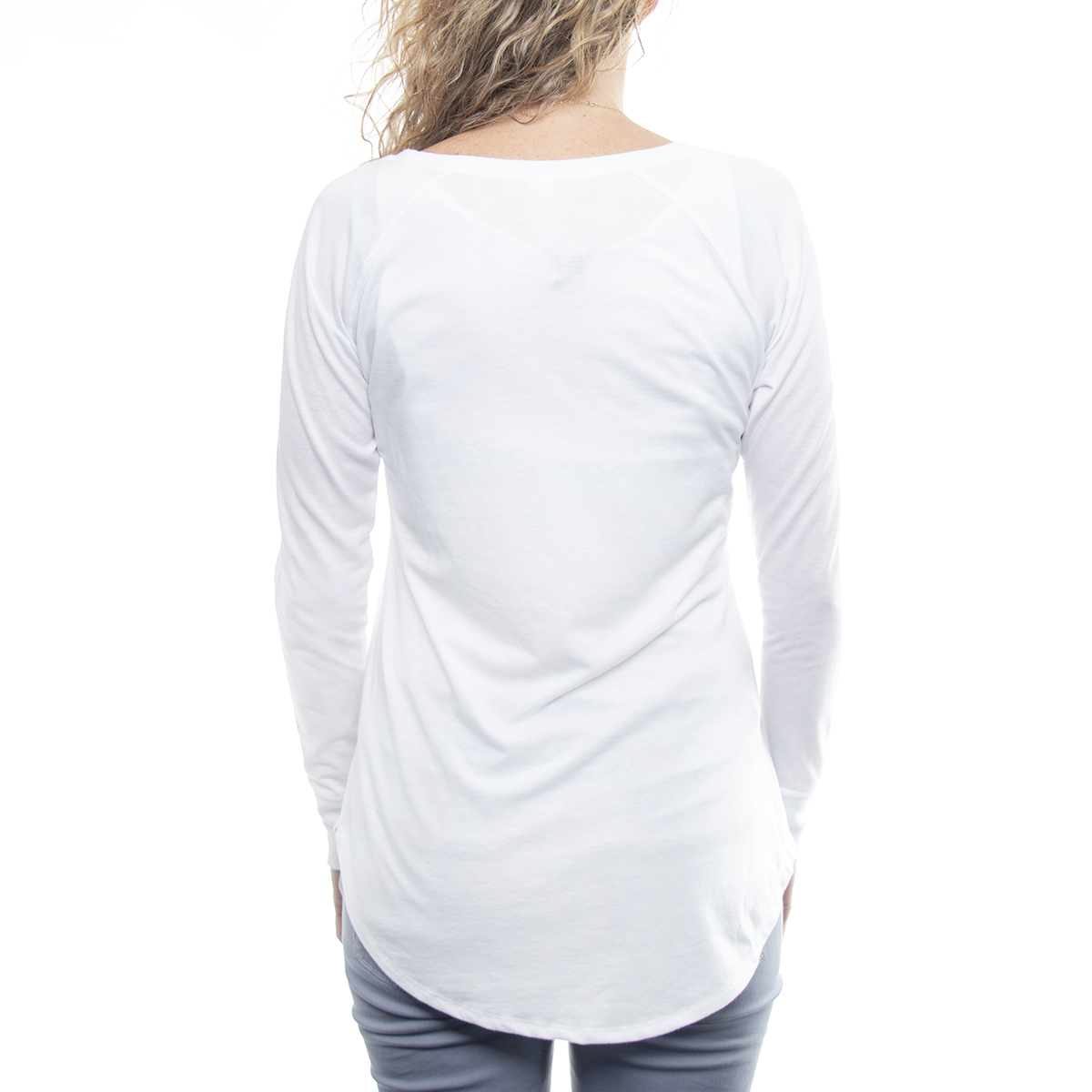 Perfect Long Sleeve Tunic - White