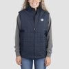 Eco-Insulated Traveler Vest - Navy Blue