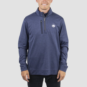 Cutter & Buck Stealth 1/4 Zip - Navy