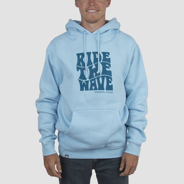 Heavyweight Hooded Sweatshirt - Blue Aqua