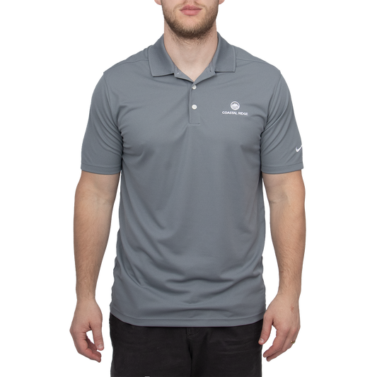 Nike Dri-Fit Micro Polo- Cool Grey