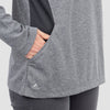 Adidas Lightweight 1/4 Zip - Black Heather/Carbon