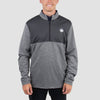 Adidas Lightweight 1/4 Zip - Black Heather/Carbon
