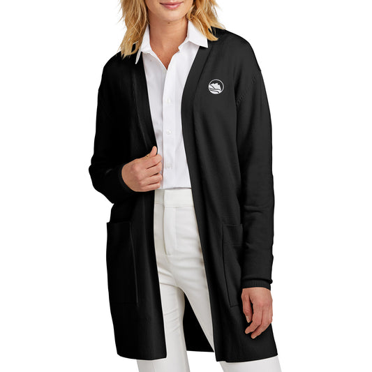 Ladies Open Front Cardigan