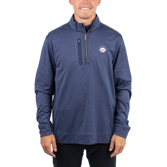 Cutter & Buck Stealth 1/4 Zip - Navy