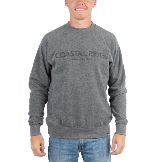Raglan Crewneck Sweatshirt - Nickel
