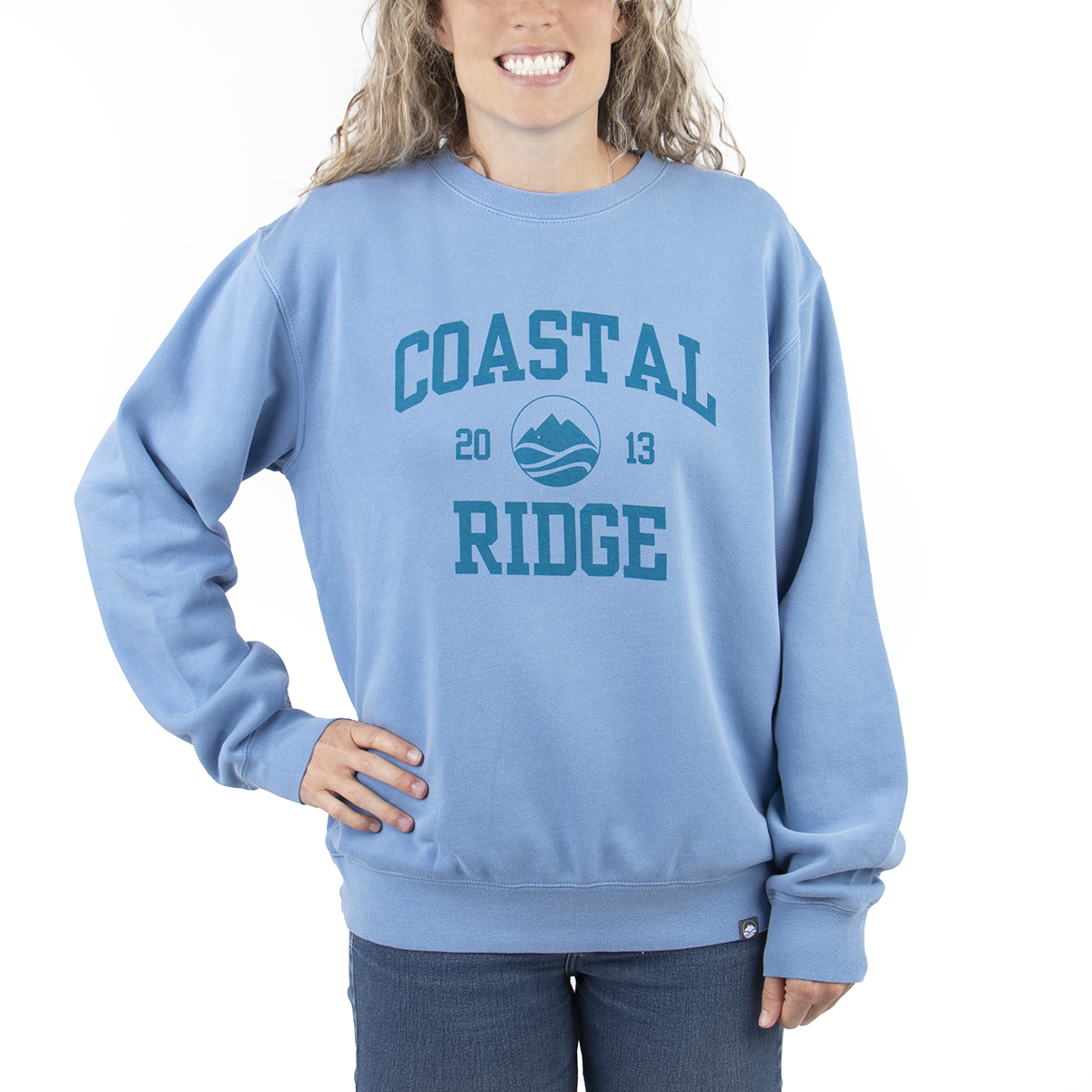 Pigment dyed crewneck online