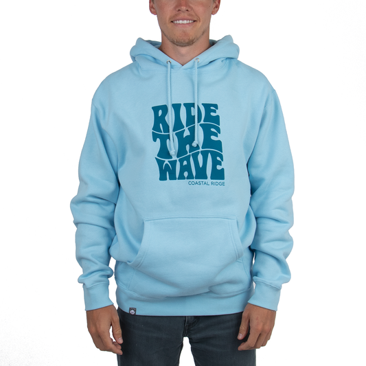 Heavyweight Hooded Sweatshirt - Blue Aqua