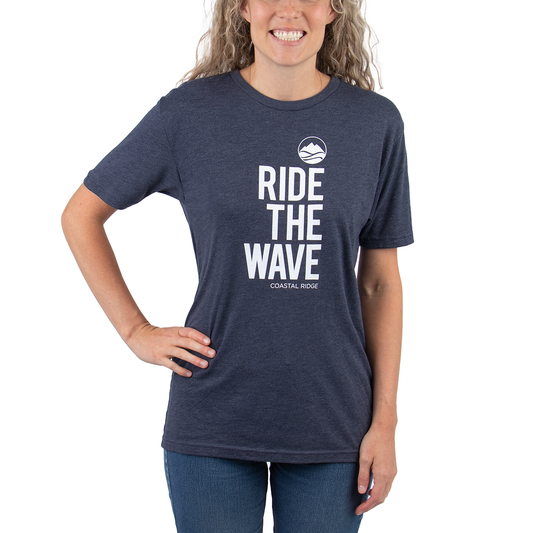 Ride The Wave Short Sleeve Tee - Navy
